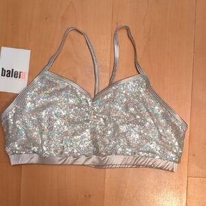 Balera Silver Shimmer Bra Intimates